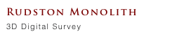 Rudston Monolith
3D Digital Survey
