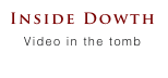 Inside Dowth
Video in the tomb